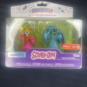 Funko Scooby Doo Hero World Series 5 Witch Doctor & Phantom Exclusive 4-Inch...